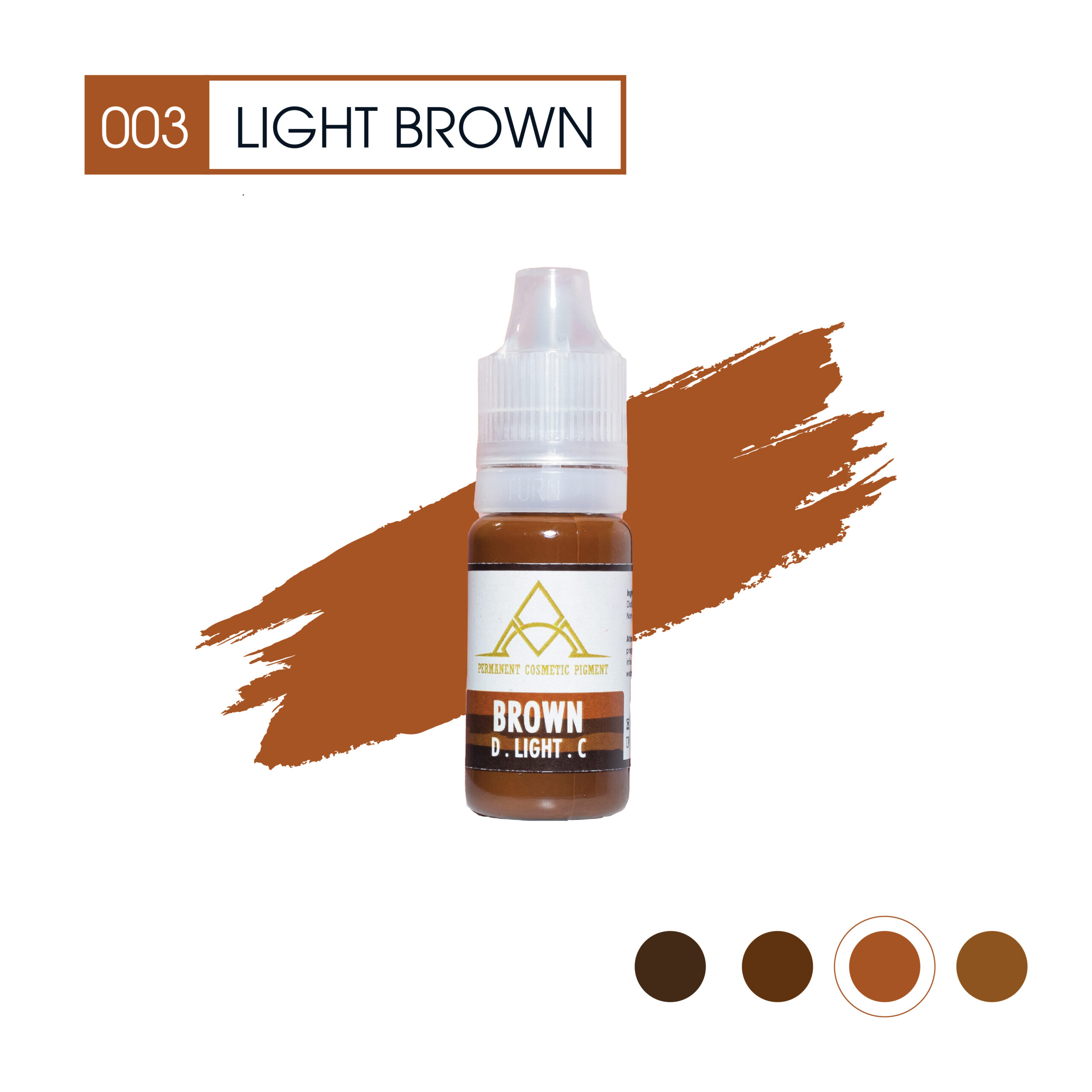 AMPigment Mực PMU - LIGHT BROWN - 10ml